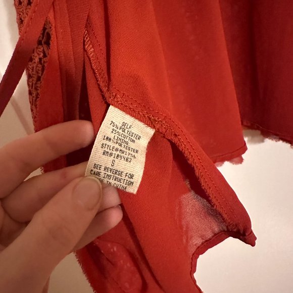 Crochet open back Top or reversible Vest Summer Festival Boho - Picture 9 of 10